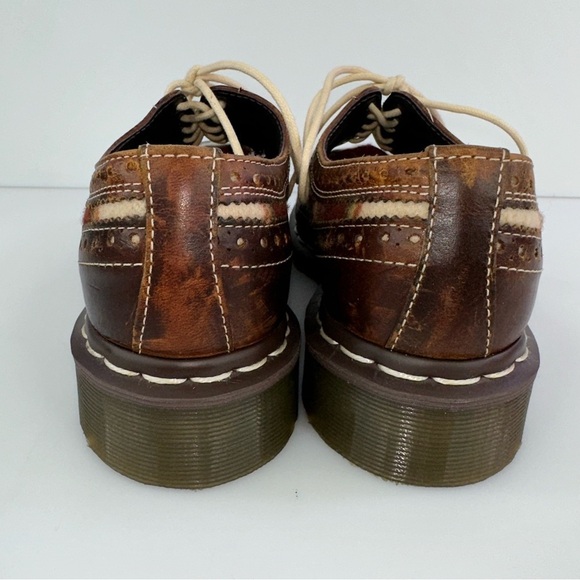 Dr. Martens Pendleton Women's Shoes Sz 6 M Brogue Wingtip Harvest Stripe Oxford - Picture 6 of 8